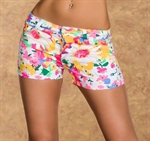 Sommer hotpants m.Gul (M,L,XL)